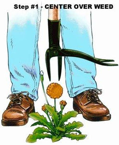 Grampa's Weeder - The Original Stand Up Weed Puller Tool with Long Handle -  Easily Remove Weeds Without Bending, Pulling, or Kneeling